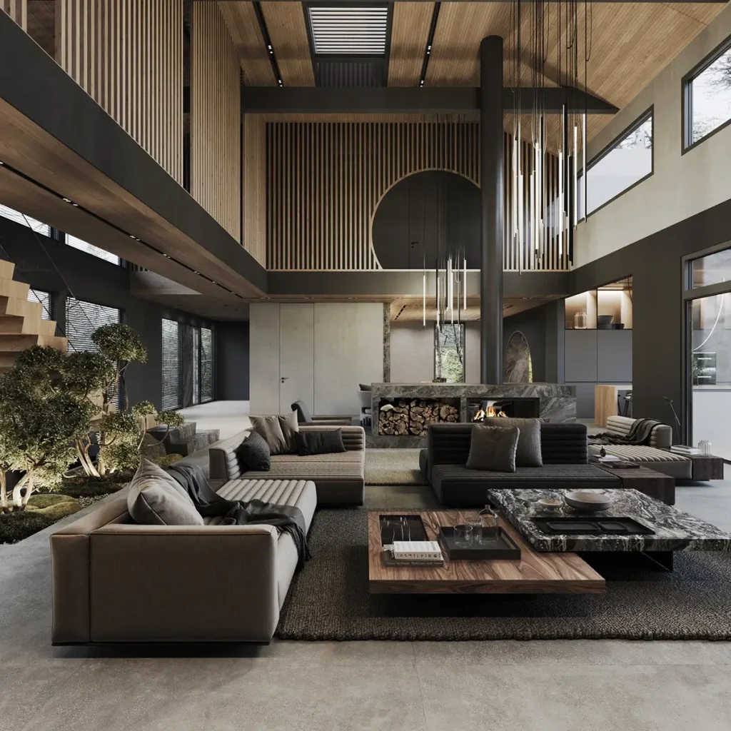 double-height-living-room