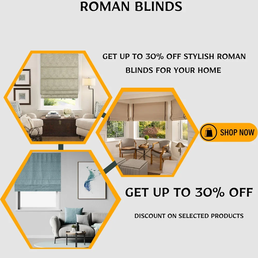Roman blinds