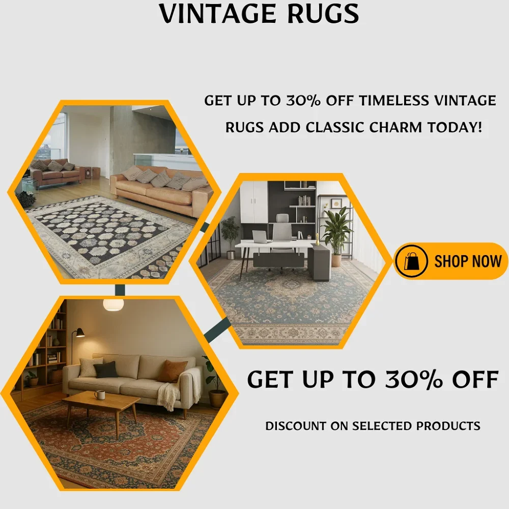 Vintage Rugs | Add Charm and Character | Premium Quality